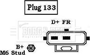 Borg & Beck BBA2318 - Генератор vvparts.bg