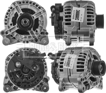 Borg & Beck BBA2313 - Генератор vvparts.bg