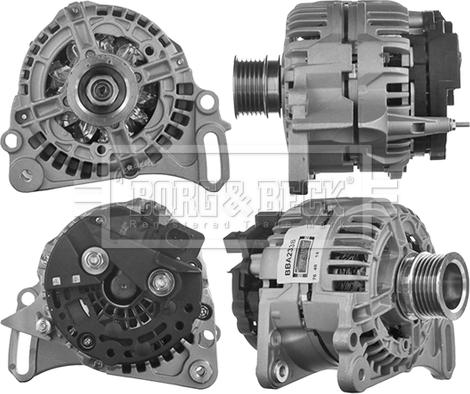 Borg & Beck BBA2338 - Генератор vvparts.bg