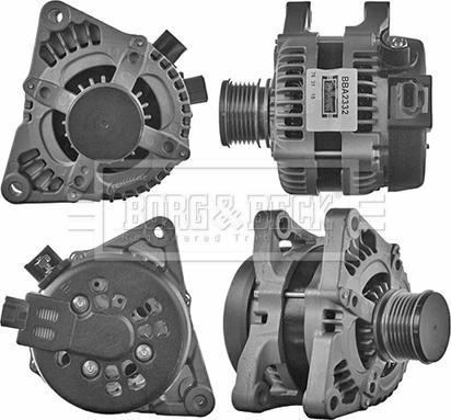 Borg & Beck BBA2332 - Генератор vvparts.bg