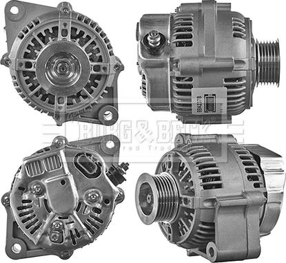 Borg & Beck BBA2378 - Генератор vvparts.bg