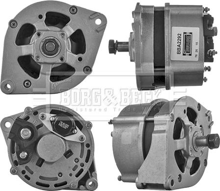 Borg & Beck BBA2292 - Генератор vvparts.bg