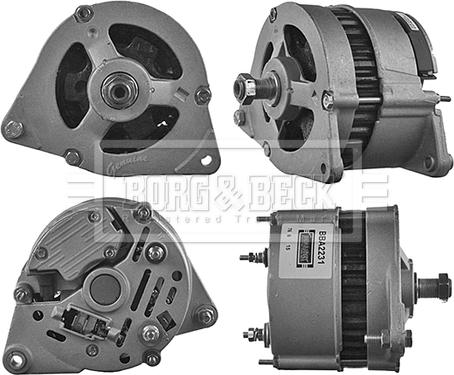 Borg & Beck BBA2231 - Генератор vvparts.bg