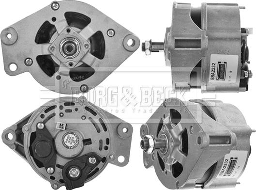 Borg & Beck BBA2232 - Генератор vvparts.bg