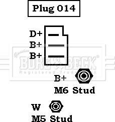 Borg & Beck BBA2226 - Генератор vvparts.bg