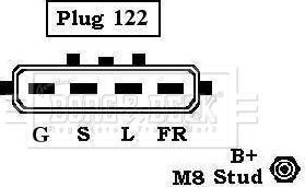 Borg & Beck BBA2702 - Генератор vvparts.bg