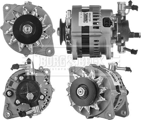 Borg & Beck BBA2726 - Генератор vvparts.bg