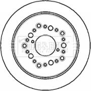 Jurid 561645J - Спирачен диск vvparts.bg