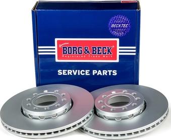 Borg & Beck BBD4948 - Спирачен диск vvparts.bg