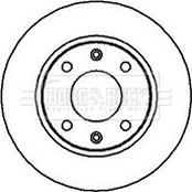 Borg & Beck BBD4909 - Спирачен диск vvparts.bg