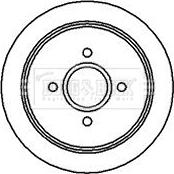 Borg & Beck BBD4982 - Спирачен диск vvparts.bg