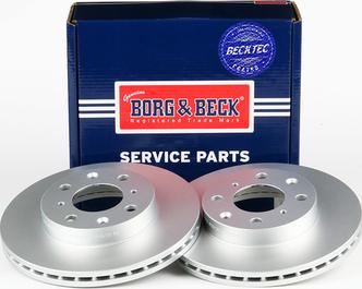 Borg & Beck BBD4987 - Спирачен диск vvparts.bg