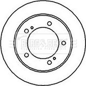 Borg & Beck BBD4927 - Спирачен диск vvparts.bg