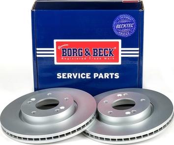 Borg & Beck BBD4495 - Спирачен диск vvparts.bg