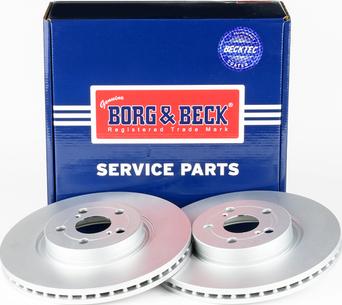 Borg & Beck BBD4459 - Спирачен диск vvparts.bg