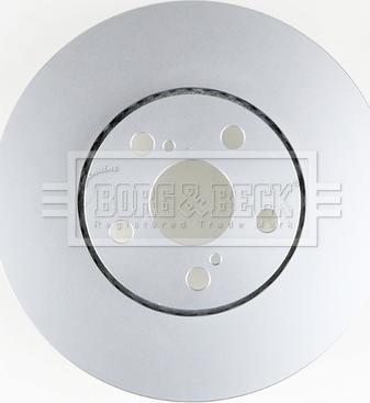 Borg & Beck BBD4456 - Спирачен диск vvparts.bg