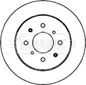 Borg & Beck BBD4402 - Спирачен диск vvparts.bg