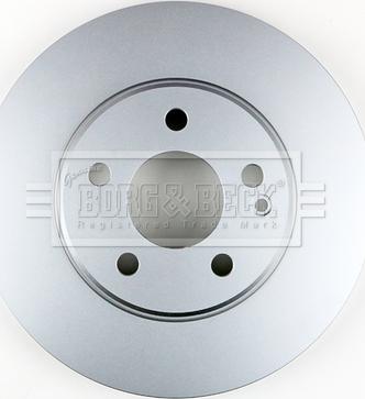 Borg & Beck BBD4486 - Спирачен диск vvparts.bg