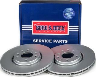 Borg & Beck BBD4436 - Спирачен диск vvparts.bg