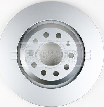 Borg & Beck BBD4551 - Спирачен диск vvparts.bg
