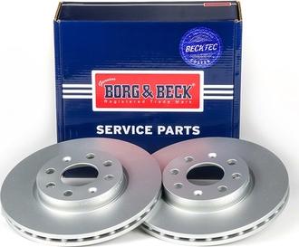 Borg & Beck BBD4553 - Спирачен диск vvparts.bg