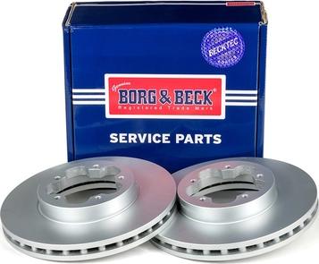 Borg & Beck BBD4563 - Спирачен диск vvparts.bg