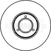 Borg & Beck BBD4505 - Спирачен диск vvparts.bg