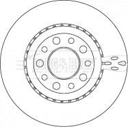 Borg & Beck BBD4517 - Спирачен диск vvparts.bg