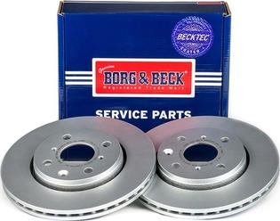 Borg & Beck BBD4534 - Спирачен диск vvparts.bg