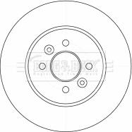 Borg & Beck BBD4531 - Спирачен диск vvparts.bg