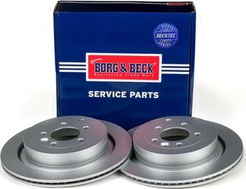 Borg & Beck BBD4533 - Спирачен диск vvparts.bg