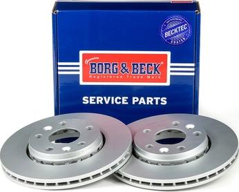 Borg & Beck BBD4640 - Спирачен диск vvparts.bg