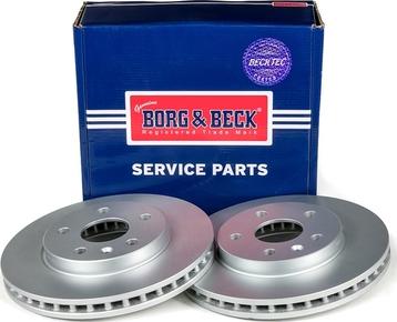 Borg & Beck BBD4641 - Спирачен диск vvparts.bg