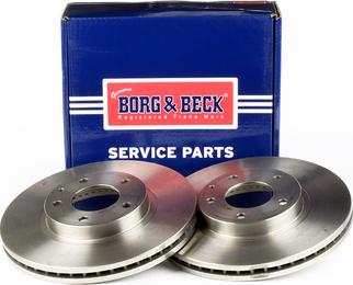 Borg & Beck BBD4651 - Спирачен диск vvparts.bg