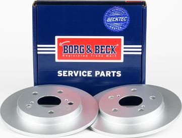 Borg & Beck BBD4666 - Спирачен диск vvparts.bg