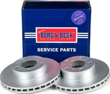 Borg & Beck BBD4608 - Спирачен диск vvparts.bg