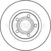 Borg & Beck BBD4615 - Спирачен диск vvparts.bg