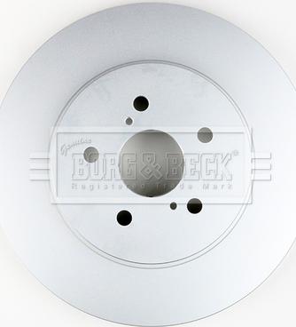 Borg & Beck BBD4683 - Спирачен диск vvparts.bg