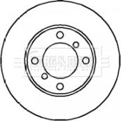 Borg & Beck BBD4095 - Спирачен диск vvparts.bg