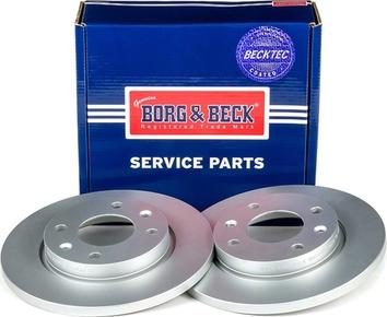 Borg & Beck BBD4098 - Спирачен диск vvparts.bg