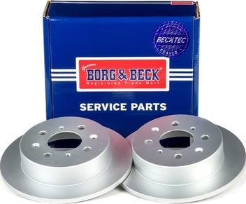 Borg & Beck BBD4093 - Спирачен диск vvparts.bg