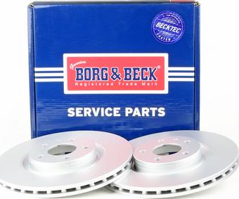 Borg & Beck BBD4092 - Спирачен диск vvparts.bg