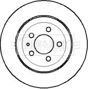 Borg & Beck BBD4092 - Спирачен диск vvparts.bg