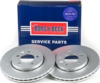 Borg & Beck BBD4064 - Спирачен диск vvparts.bg