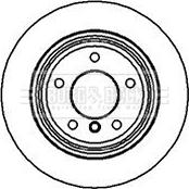 Borg & Beck BBD4068 - Спирачен диск vvparts.bg