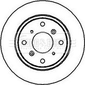 Borg & Beck BBD4080 - Спирачен диск vvparts.bg