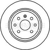 Borg & Beck BBD5083 - Спирачен диск vvparts.bg