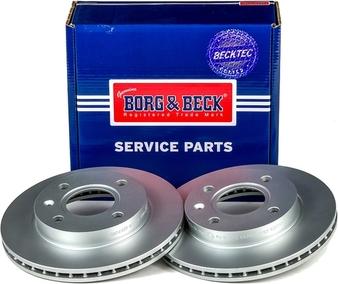 Borg & Beck BBD4025 - Спирачен диск vvparts.bg