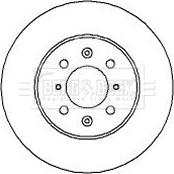 Borg & Beck BBD4027 - Спирачен диск vvparts.bg