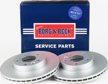 Borg & Beck BBD4071 - Спирачен диск vvparts.bg